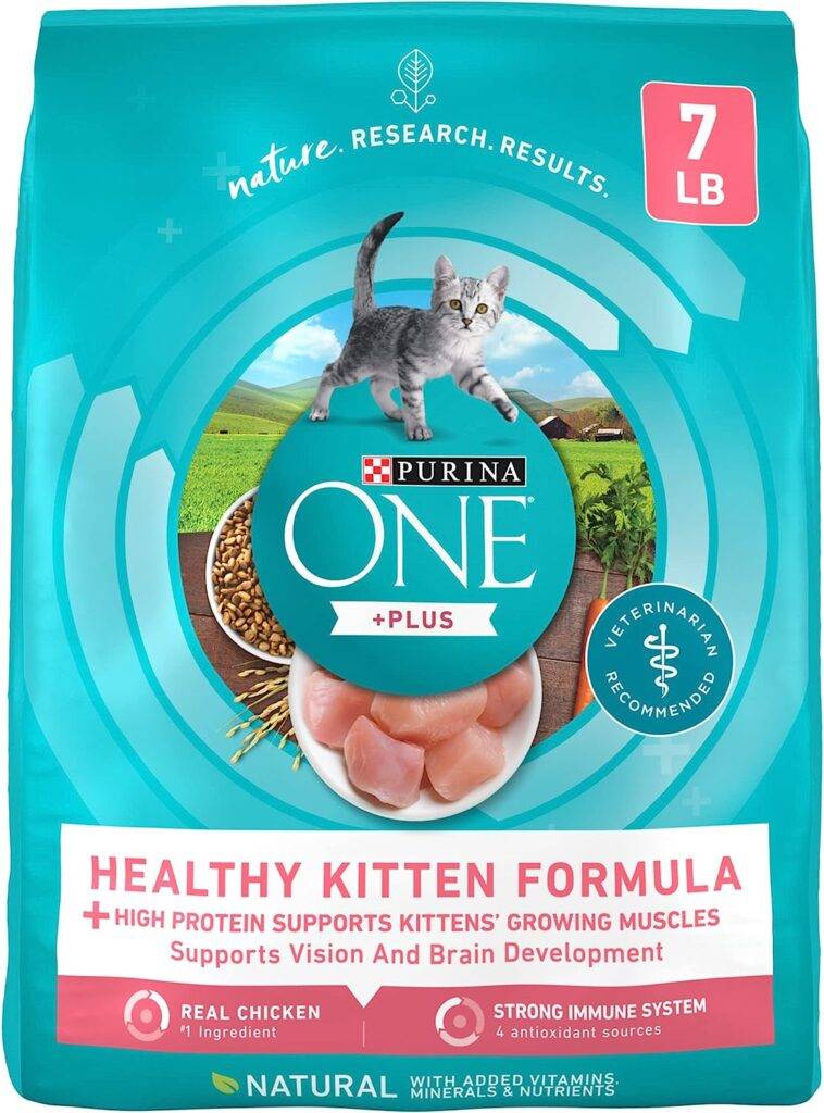 Purina ONE High Protein, Natural Dry Kitten Food