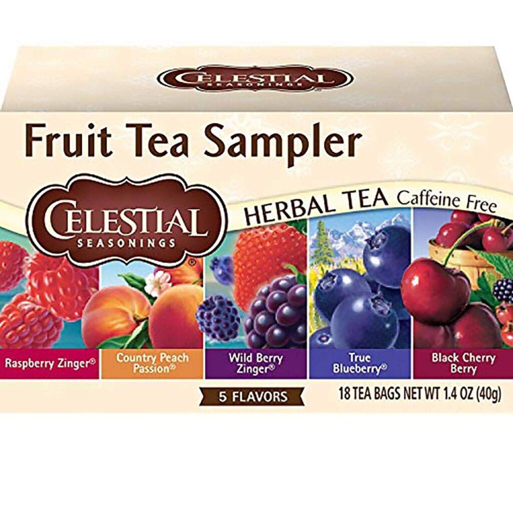 Celestial Seasonings Herbal Tea, Fruit Tea Sampler