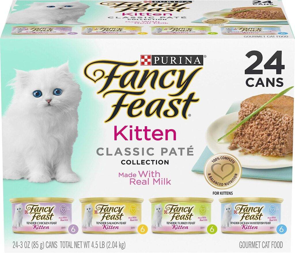 Purina Fancy Feast Grain Free Pate Wet Kitten Food