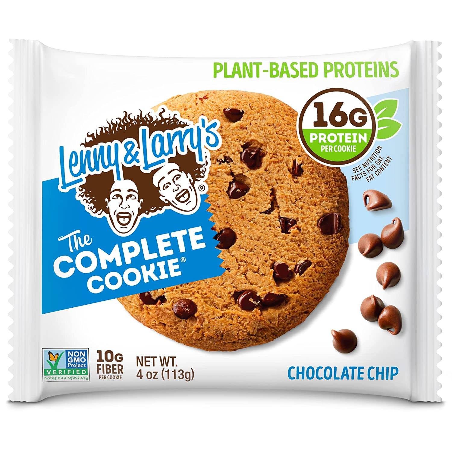 Lenny & Larry's The Complete Cookie, Chocolate Chip Lenny & Larry's The Complete Cookie, Chocolate Chip